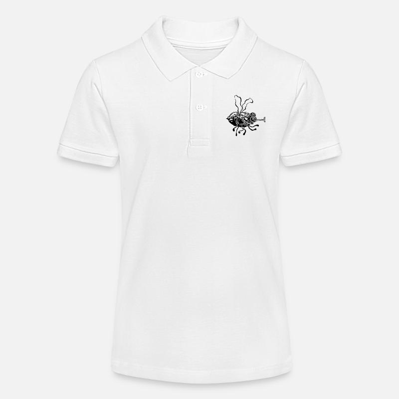 Gros hummer - Polo bio MINI SPRINTER Stanley/Stella Ado - blanc
