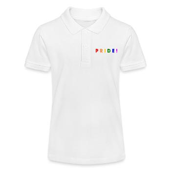 Pride - Stanley/Stella Teenager Bio-Poloshirt MINI SPRINTER - Weiß - Vorne