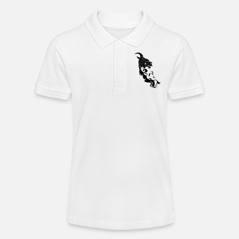 Gjergj Kastrioti - Polo bio MINI SPRINTER Stanley/Stella Ado - blanc