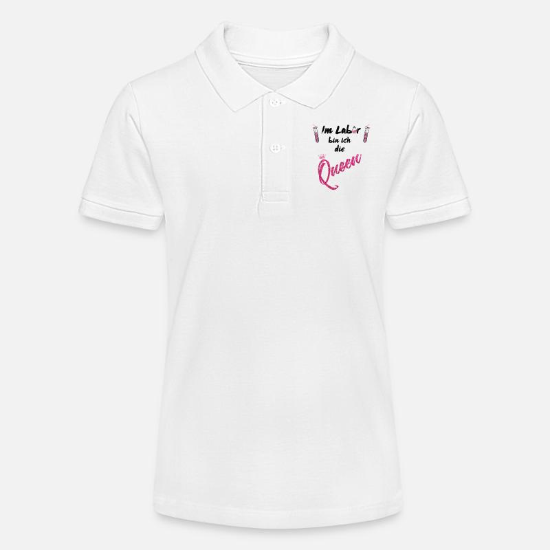 Laboratoire Reine - Polo bio MINI SPRINTER Stanley/Stella Ado - blanc