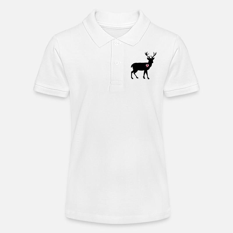 hirsch - Polo bio MINI SPRINTER Stanley/Stella Ado - blanc
