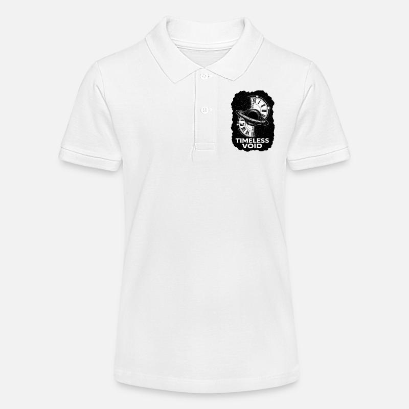 TIMELESS VOID – Le trou noir du temps - Polo bio MINI SPRINTER Stanley/Stella Ado - blanc