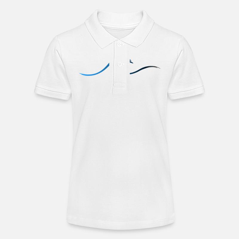 Vague vague Surf Eau Rat Surfer - Polo bio MINI SPRINTER Stanley/Stella Ado - blanc