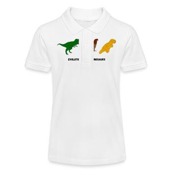 Évolution des dinosaures - Polo bio MINI SPRINTER Stanley/Stella Ado - blanc - Devant