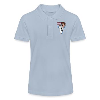 baby karateka - Stanley/Stella Teen Organic Polo Shirt MINI SPRINTER - red - Front