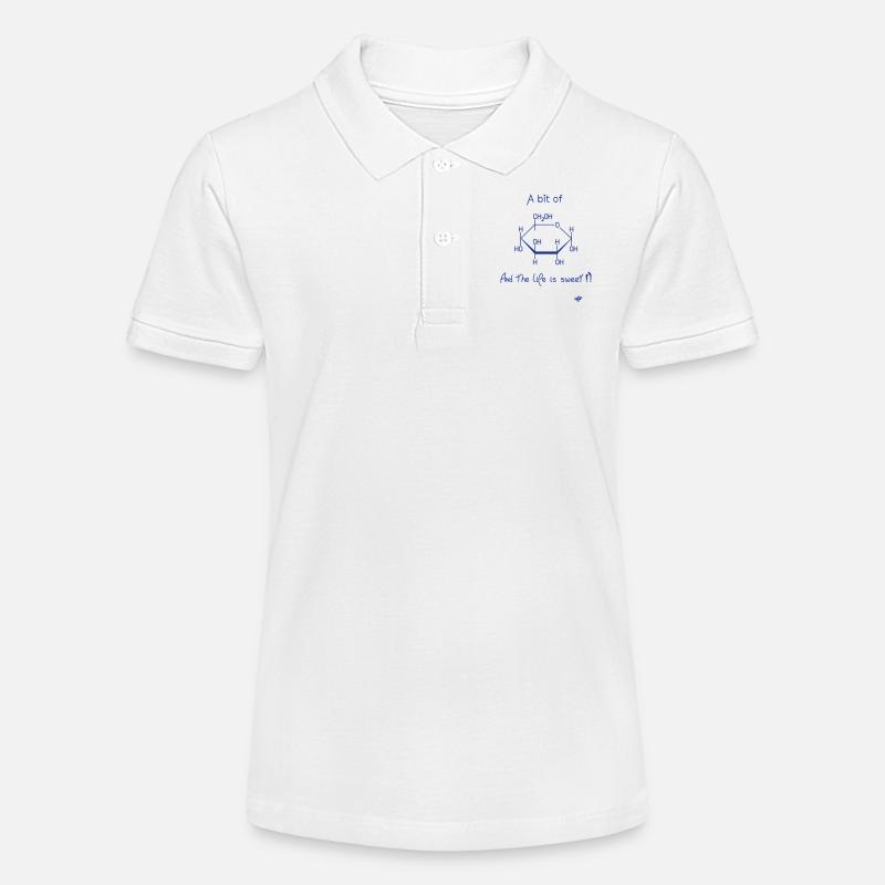 Sweet Glucose - Polo bio MINI SPRINTER Stanley/Stella Ado - blanc