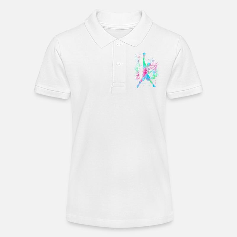 Escalade / Escalade / Escalade / Alpinisme - Polo bio MINI SPRINTER Stanley/Stella Ado - blanc