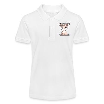 Cerf doux - Polo bio MINI SPRINTER Stanley/Stella Ado - blanc - Devant
