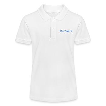 GRANNY. MOTHER'S DAY. HAPPY GRANNY'S DAY. I LOVE YOU - Stanley/Stella Teen Organic Polo Shirt MINI SPRINTER - white - Front