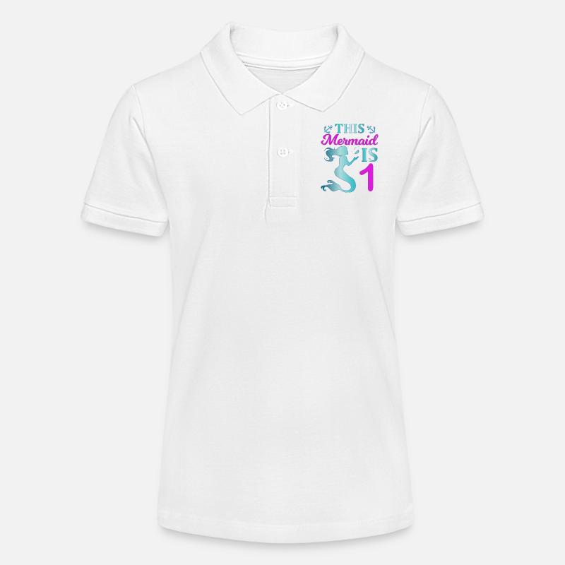 Cette sirène est un - Polo bio MINI SPRINTER Stanley/Stella Ado - blanc
