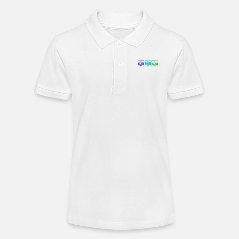 BA ZN GA Physicien Cadeau Big Bang - Polo bio MINI SPRINTER Stanley/Stella Ado - blanc