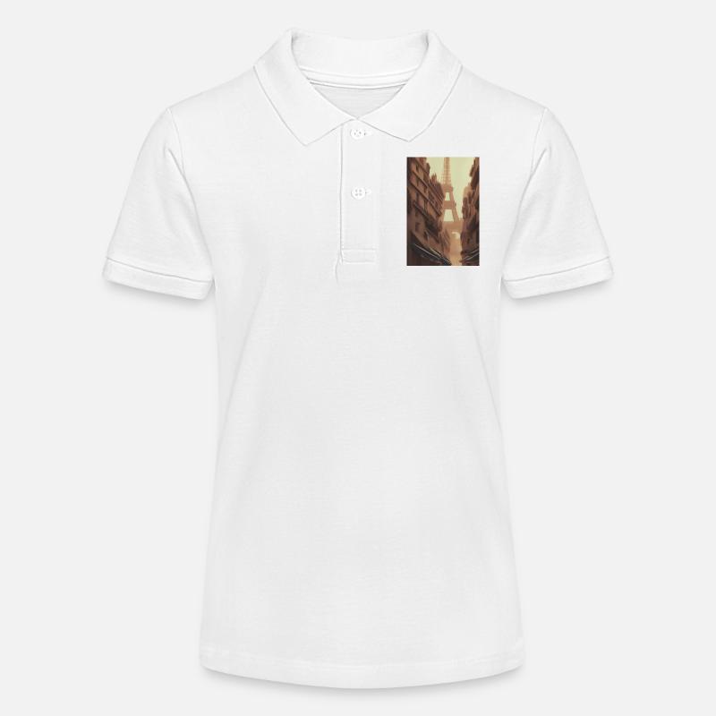 Rue de Paris - Polo bio MINI SPRINTER Stanley/Stella Ado - blanc
