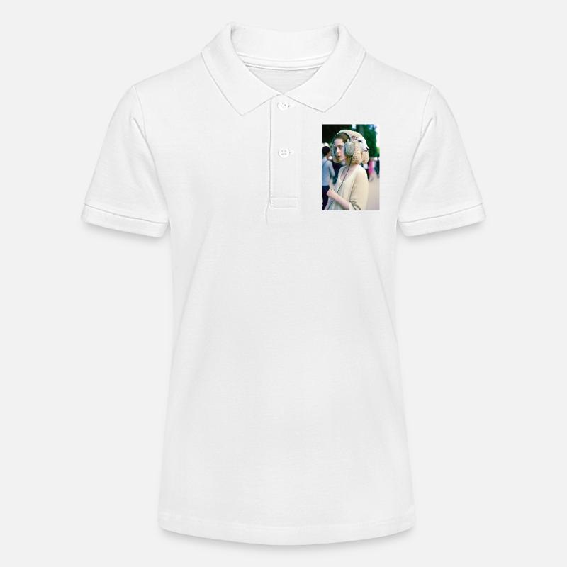 Anthropomorphic 10 - Polo bio MINI SPRINTER Stanley/Stella Ado - blanc