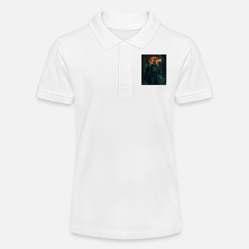 Magicien - Polo bio MINI SPRINTER Stanley/Stella Ado - blanc