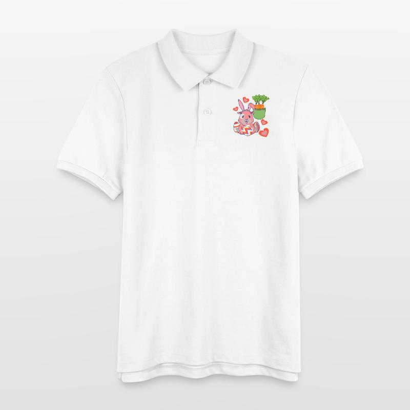 Bunny Bunny Easter Bunny Easter Eggs Eggs Stanley/Stella Teen Organic Polo Shirt MINI SPRINTER