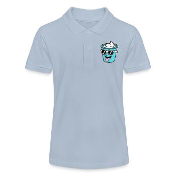 Cups Crème Frech Yoghurt Cream Cream Cream Pudding - Stanley/Stella Teen Organic Polo Shirt MINI SPRINTER - red - Front
