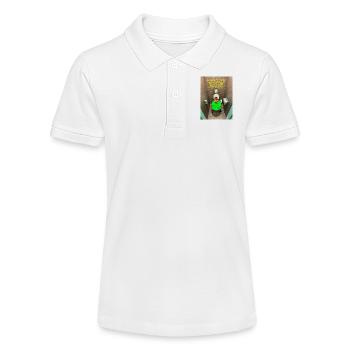 Ich kann dich sehen. Das ist das Problem. - Stanley/Stella Teenager Bio-Poloshirt MINI SPRINTER - Weiß - Vorne