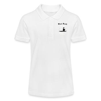 Black Death - spread in progress - Stanley/Stella Teenager Bio-Poloshirt MINI SPRINTER - Weiß - Vorne