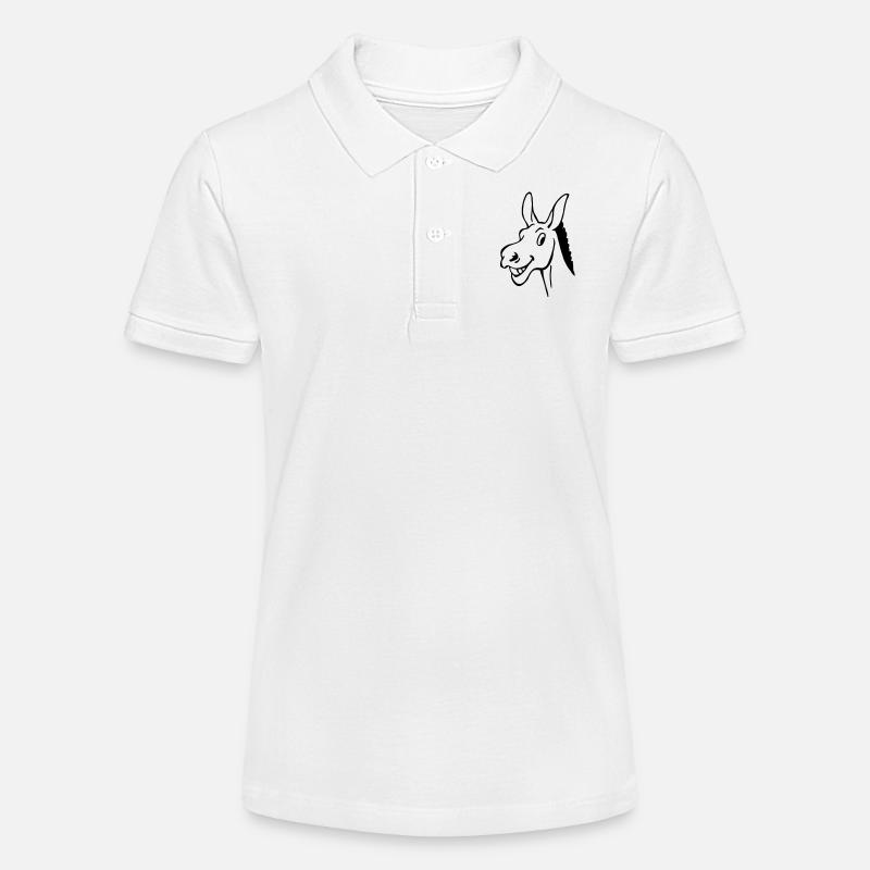 Âne - Polo bio MINI SPRINTER Stanley/Stella Ado - blanc