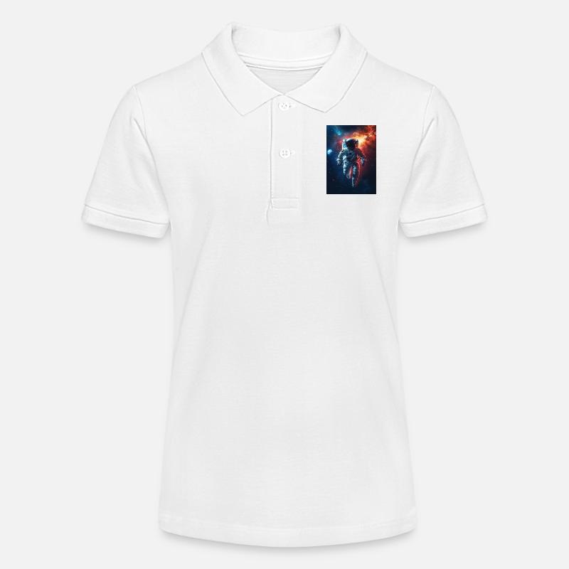Astronaute 5 - Polo bio MINI SPRINTER Stanley/Stella Ado - blanc