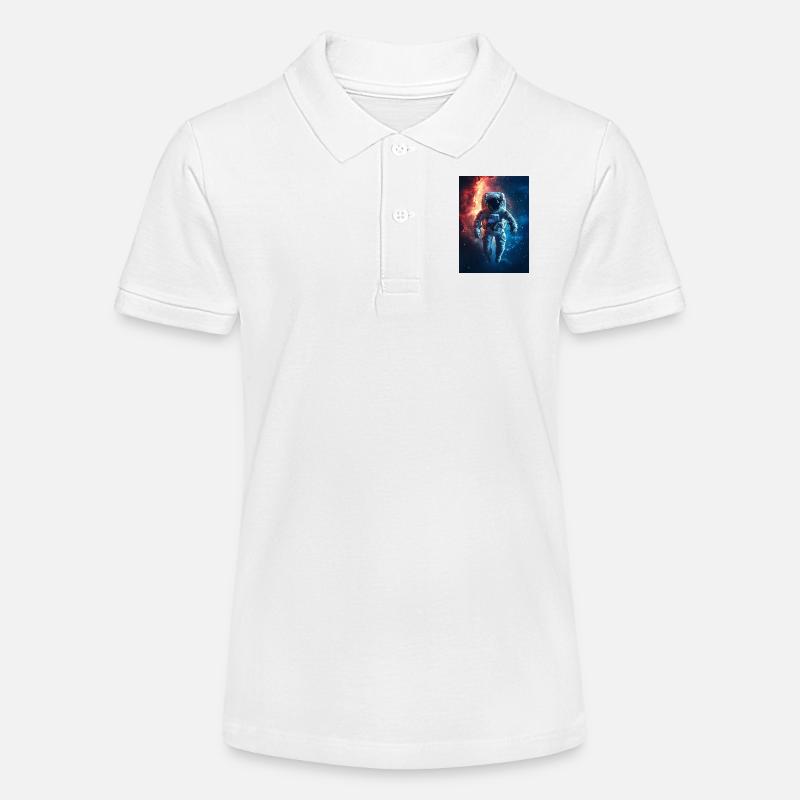 Astronaute 8 - Polo bio MINI SPRINTER Stanley/Stella Ado - blanc