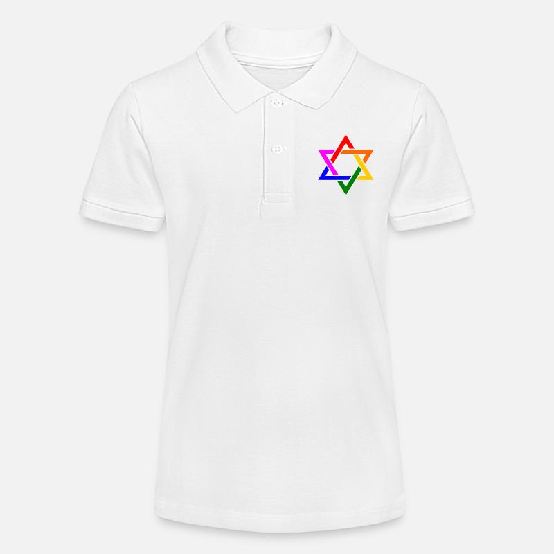 Israel lgbt - Polo bio MINI SPRINTER Stanley/Stella Ado - blanc