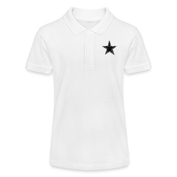 Chemin dessiné par les étoiles - Polo bio MINI SPRINTER Stanley/Stella Ado - blanc - Devant
