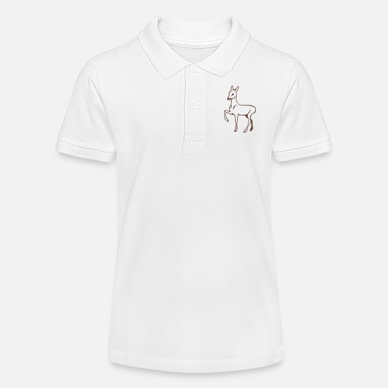 Biche - Polo bio MINI SPRINTER Stanley/Stella Ado - blanc