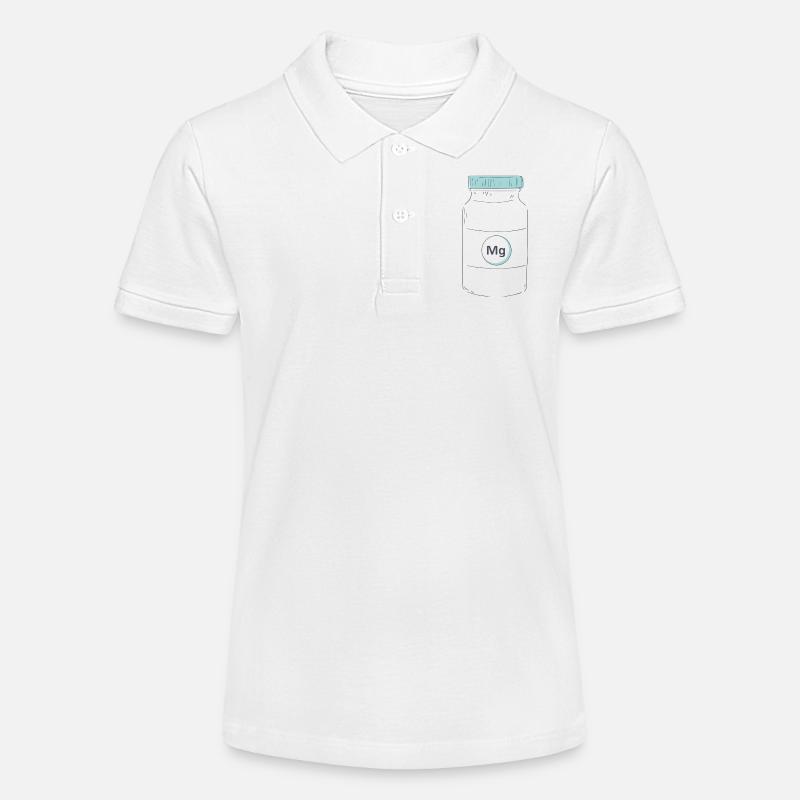 Complément alimentaire protéine de magnésium - Polo bio MINI SPRINTER Stanley/Stella Ado - blanc