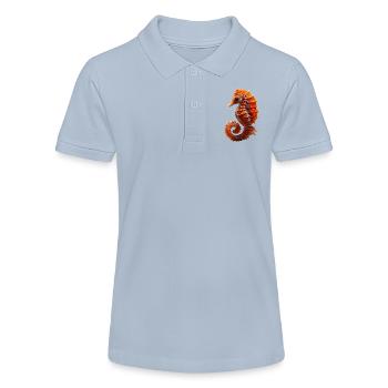Seepferdchen sind mit den Stichlingen verwandt - Stanley/Stella Teenager Bio-Poloshirt MINI SPRINTER - Rot - Vorne