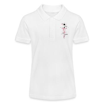 Points et lignes - Polo bio MINI SPRINTER Stanley/Stella Ado - blanc - Devant
