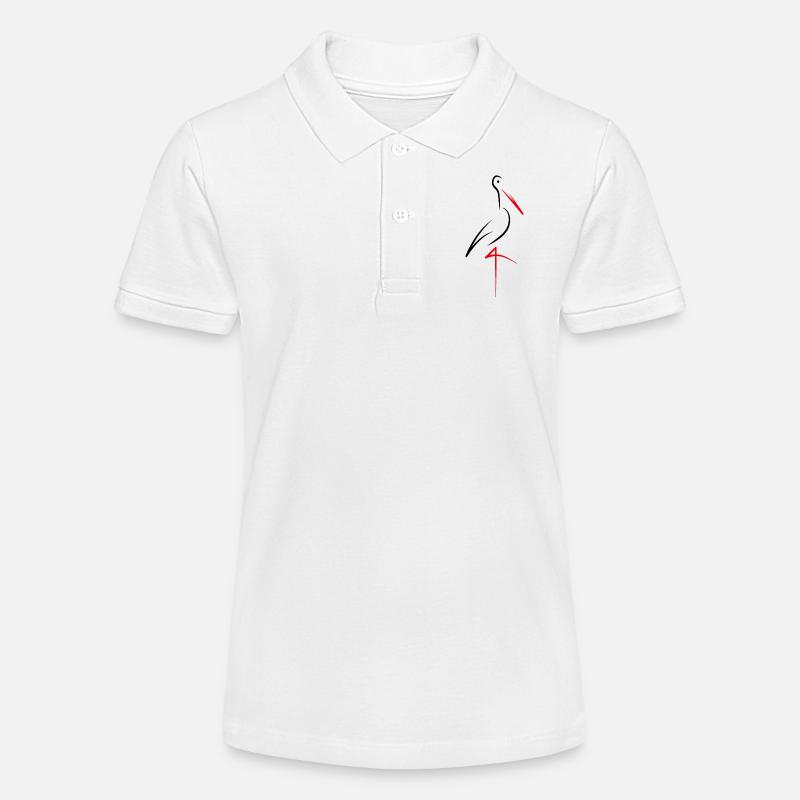 Cigogne - Polo bio MINI SPRINTER Stanley/Stella Ado - blanc