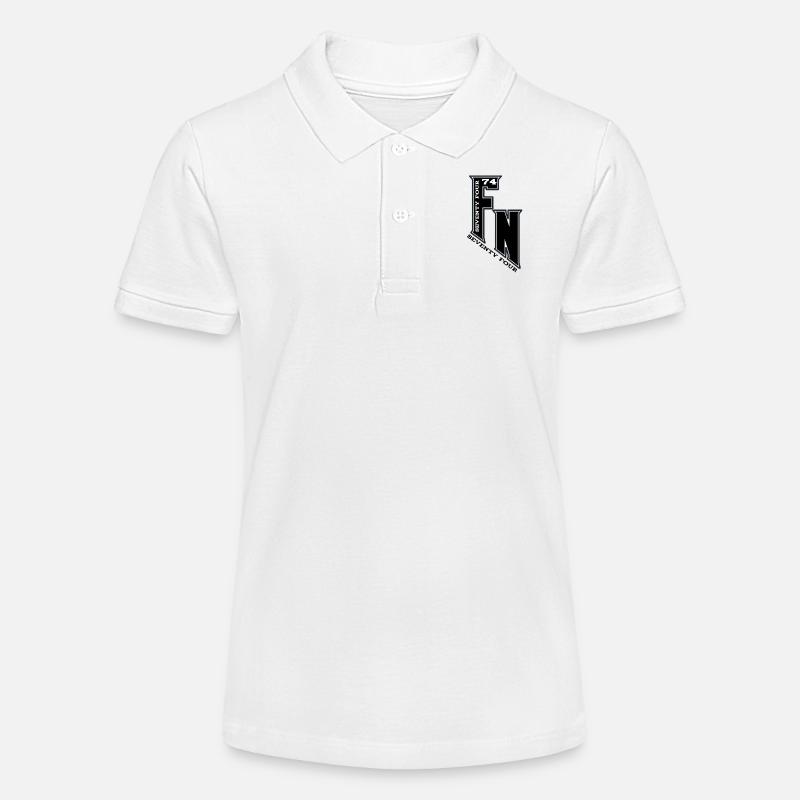 Monogram FN74 Emblème Urbain - Polo bio MINI SPRINTER Stanley/Stella Ado - blanc