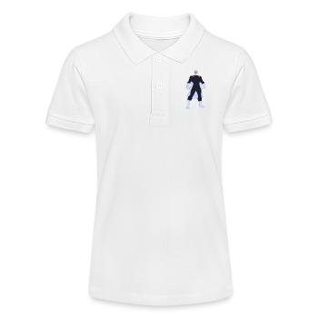 Be a Superhero! Be brave! - Stanley/Stella Teen Organic Polo Shirt MINI SPRINTER - white - Front