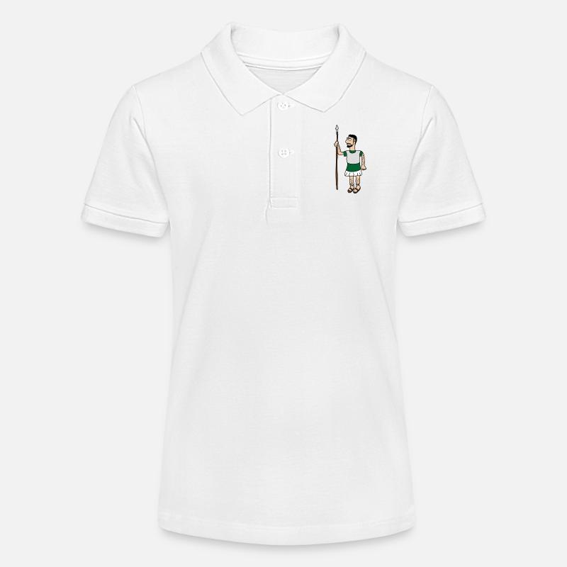 Romains - Polo bio MINI SPRINTER Stanley/Stella Ado - blanc