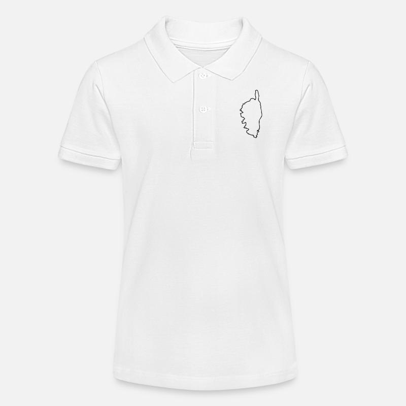 Corse - Polo bio MINI SPRINTER Stanley/Stella Ado - blanc