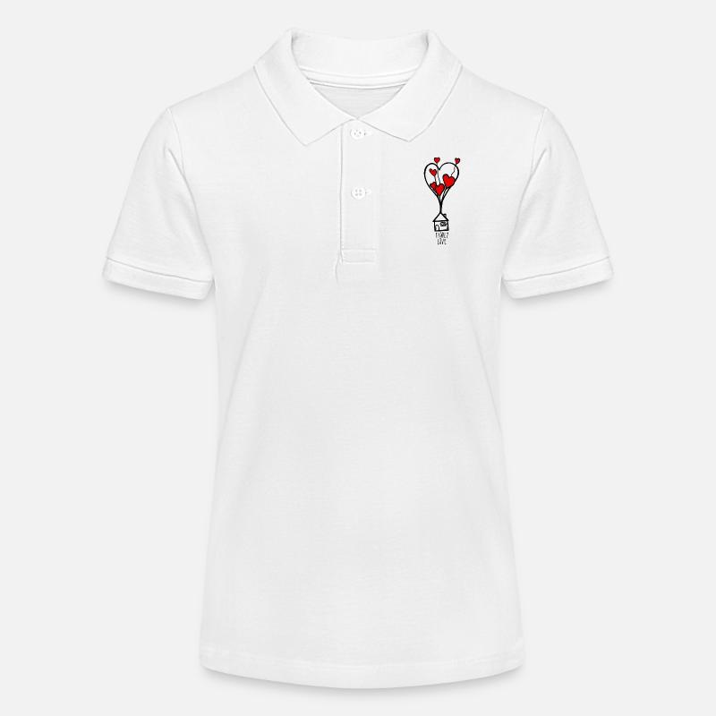 Famille d’amour - Polo bio MINI SPRINTER Stanley/Stella Ado - blanc