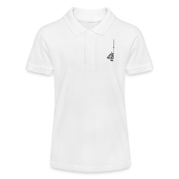 fishing - Stanley/Stella Teenager Bio-Poloshirt MINI SPRINTER - Weiß - Vorne