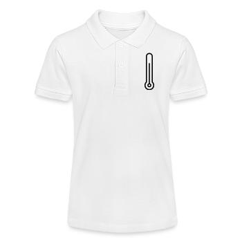 thermomètre - Polo bio MINI SPRINTER Stanley/Stella Ado - blanc - Devant
