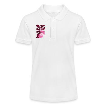 Feuille de Monstera - Polo bio MINI SPRINTER Stanley/Stella Ado - blanc - Devant