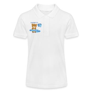 Tschüß Kita - Schulkind - Stanley/Stella Teenager Bio-Poloshirt MINI SPRINTER - Weiß - Vorne