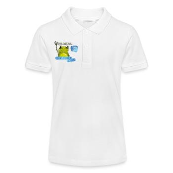 Tschüß Kita - Schulkind - Stanley/Stella Teenager Bio-Poloshirt MINI SPRINTER - Weiß - Vorne