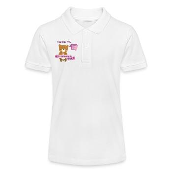 Tschüß Kita - Schulkind - Stanley/Stella Teenager Bio-Poloshirt MINI SPRINTER - Weiß - Vorne
