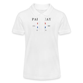 Paraguay - Südamerika - Asuncion - Souvenir - Stanley/Stella Teenager Bio-Poloshirt MINI SPRINTER - Weiß - Vorne