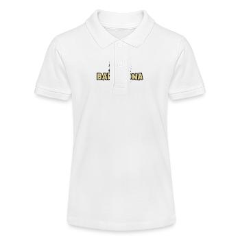 Barcelona 2024 Urlaub Spruch - Stanley/Stella Teenager Bio-Poloshirt MINI SPRINTER - Weiß - Vorne