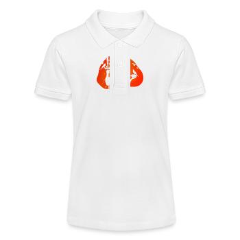 Vogelfütterung - Stanley/Stella Teenager Bio-Poloshirt MINI SPRINTER - Weiß - Vorne