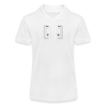 first aid Koffer Design - Stanley/Stella Teenager Bio-Poloshirt MINI SPRINTER - Weiß - Vorne