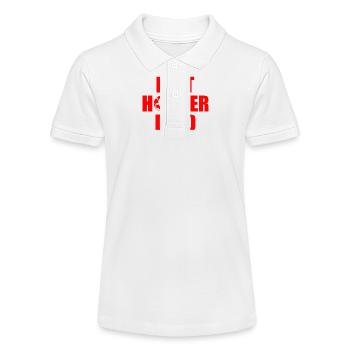 Hot hotter dead - Stanley/Stella Teenager Bio-Poloshirt MINI SPRINTER - Weiß - Vorne