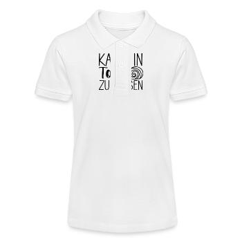 Kaum in die Torte zu fassen 🎂🤯 - Stanley/Stella Teenager Bio-Poloshirt MINI SPRINTER - Weiß - Vorne