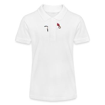 Fourmi Noël - Polo bio MINI SPRINTER Stanley/Stella Ado - blanc - Devant